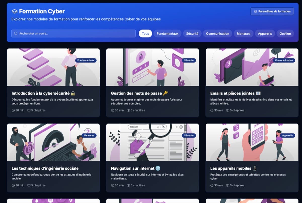 Développez la culture cyber de vos équipes